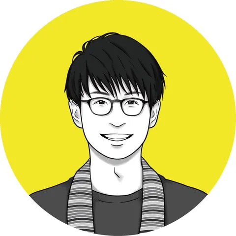 Illustrated portrait of Kengo Kawakatsu